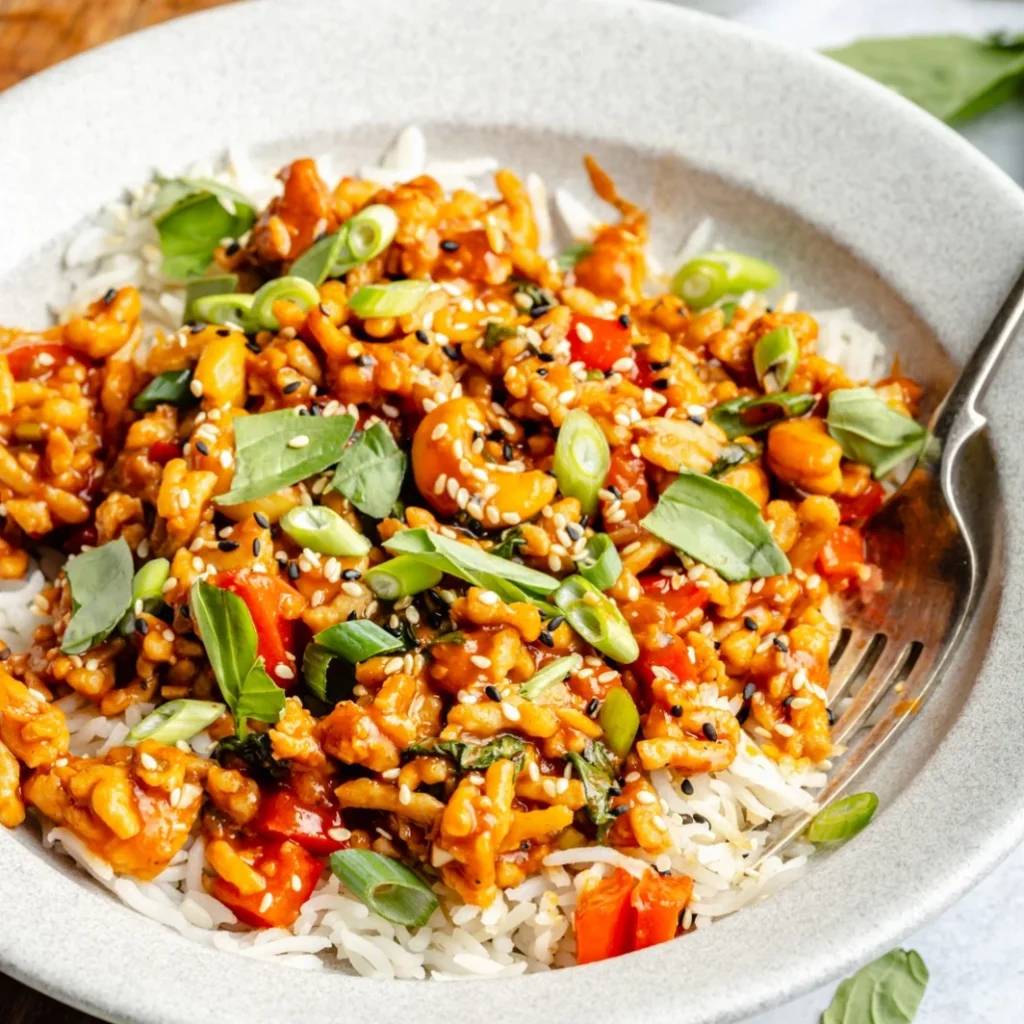 Swicy Gochujang Chicken Bowls