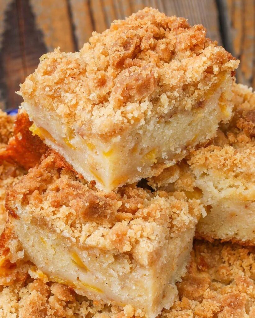 WW-Style Peach Coffee Cake Recipe
