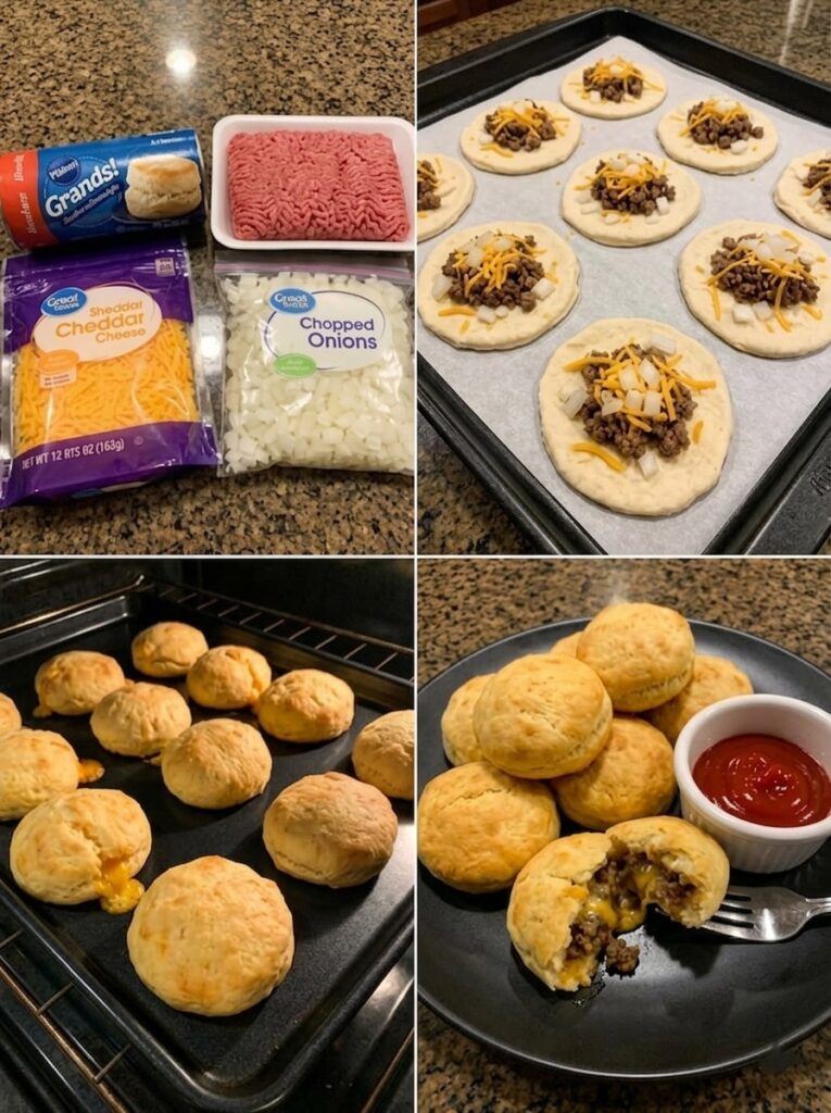WW-Style Burger Bombs