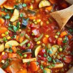 Zero Point Vegetable Minestrone Soup (Weight Watchers Style)
